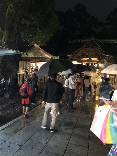 ◆参拝の行列