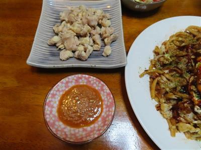 軟骨に自家製酢味噌