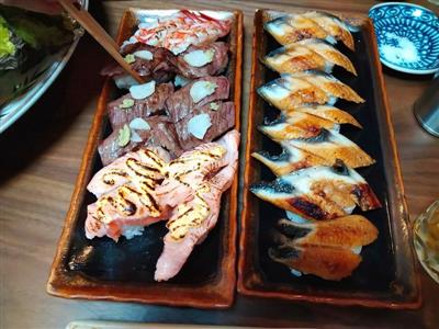 ウナギもこの後、炙って頂きました