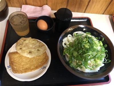 釜バターうどん（中）