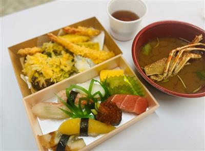 贅沢なランチ
